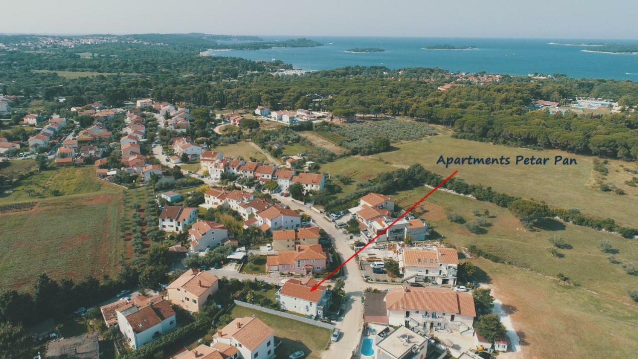 Apartments Petar Pan Fazana Bagian luar foto